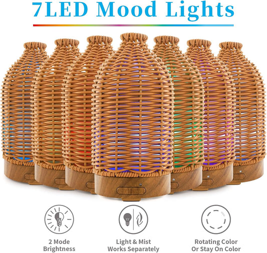 VICTORIA AROMA Essential Oil Diffuser - Multifunction Aromatherapy Diffuser