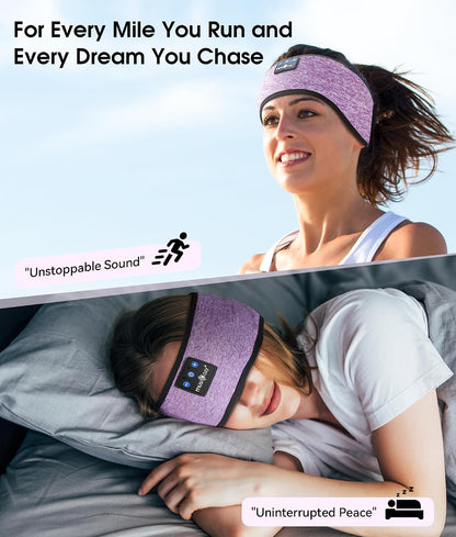 MUSICOZY Bluetooth 5.4 Sleep Headphones Headband Sports Wireless Audio