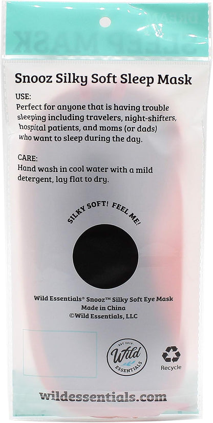 Dream Essentials Snooz Silky Soft Sleep Mask - Black