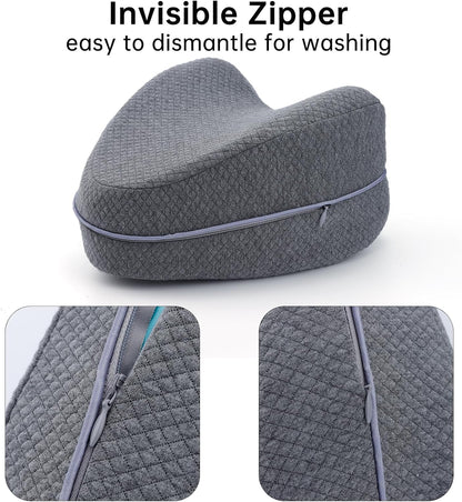 Zippered Pillow Cover Compatible with Contour Legacy Knee Pillow