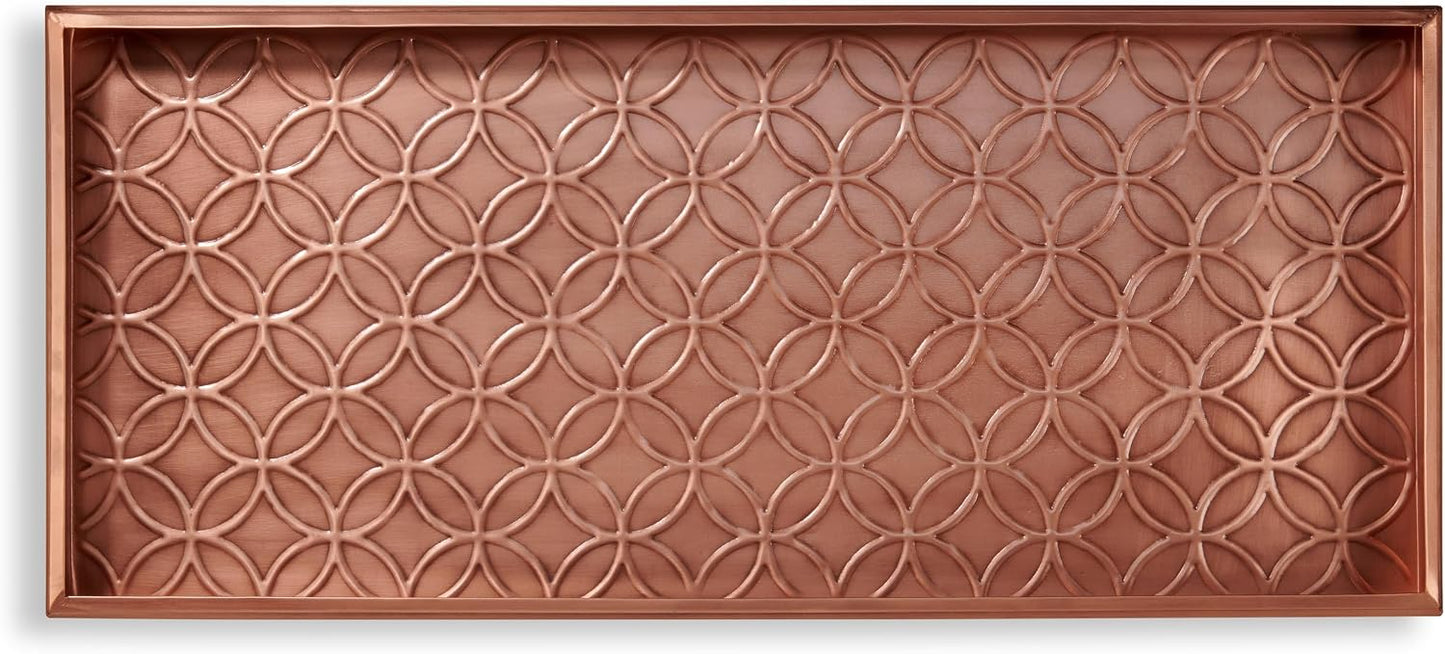 Good Directions 205VB Double Circles Copper Boot Tray Large