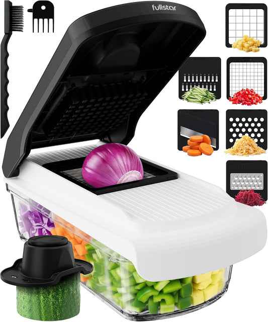 Fullstar Pro Core Vegetable Chopper & Mandoline Slicer, Meal Prep Essential
