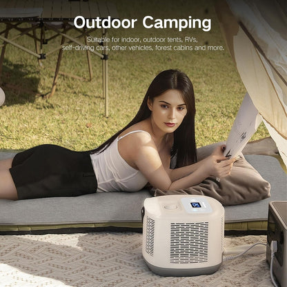 Bed Cooling System with Portable Cooling Mattress & Heater 54-115 ℉, Safe Water Circulation, Low Energy, Quiet Operation, Bed Air Conditioner Under Sheets Ideal for Camping, RVs, and Indoor Use