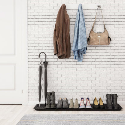 1 Pack Rubber Small Boot Tray for Entryway,Boot Mat,Shoe Tray,Shoe Mat for Indoor and Outdoor Use, 27.95"x 15.74" (Pack of 1)