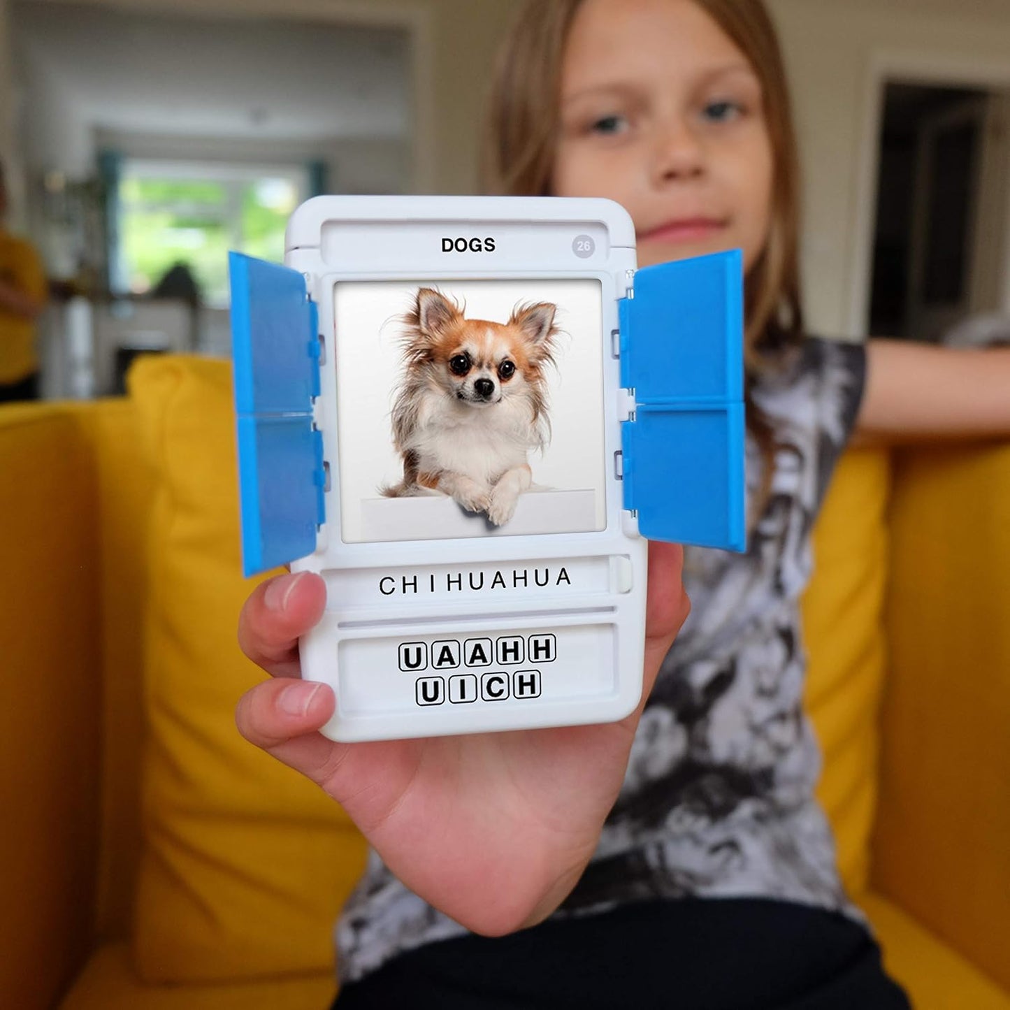Logos Travel Game - Guess 100 Logos | Flash Cards with Slide Reveal Case | Card Game, Gift, Stocking Stuffer | Hours of Fun for Kids and Adults | Ages 6+