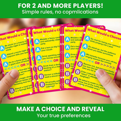 Travel Card Game for Teens, Kids, Adults - Party Games for Family Nights