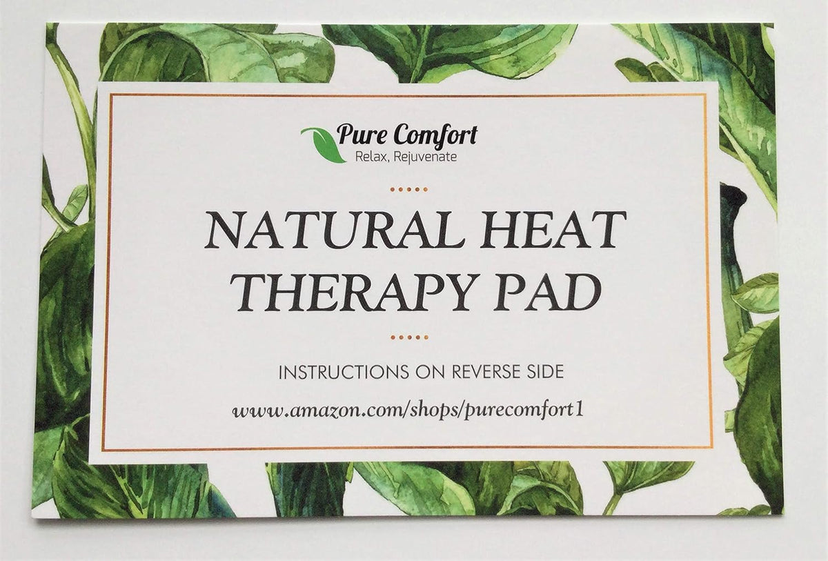 Microwavable Heating Pad, Rice Filled, Plush Cotton Cover, Natural, No Scents Added, Handcrafted in the USA, Back, Neck Pain, Arthritis, Cramps (Navy Blue)