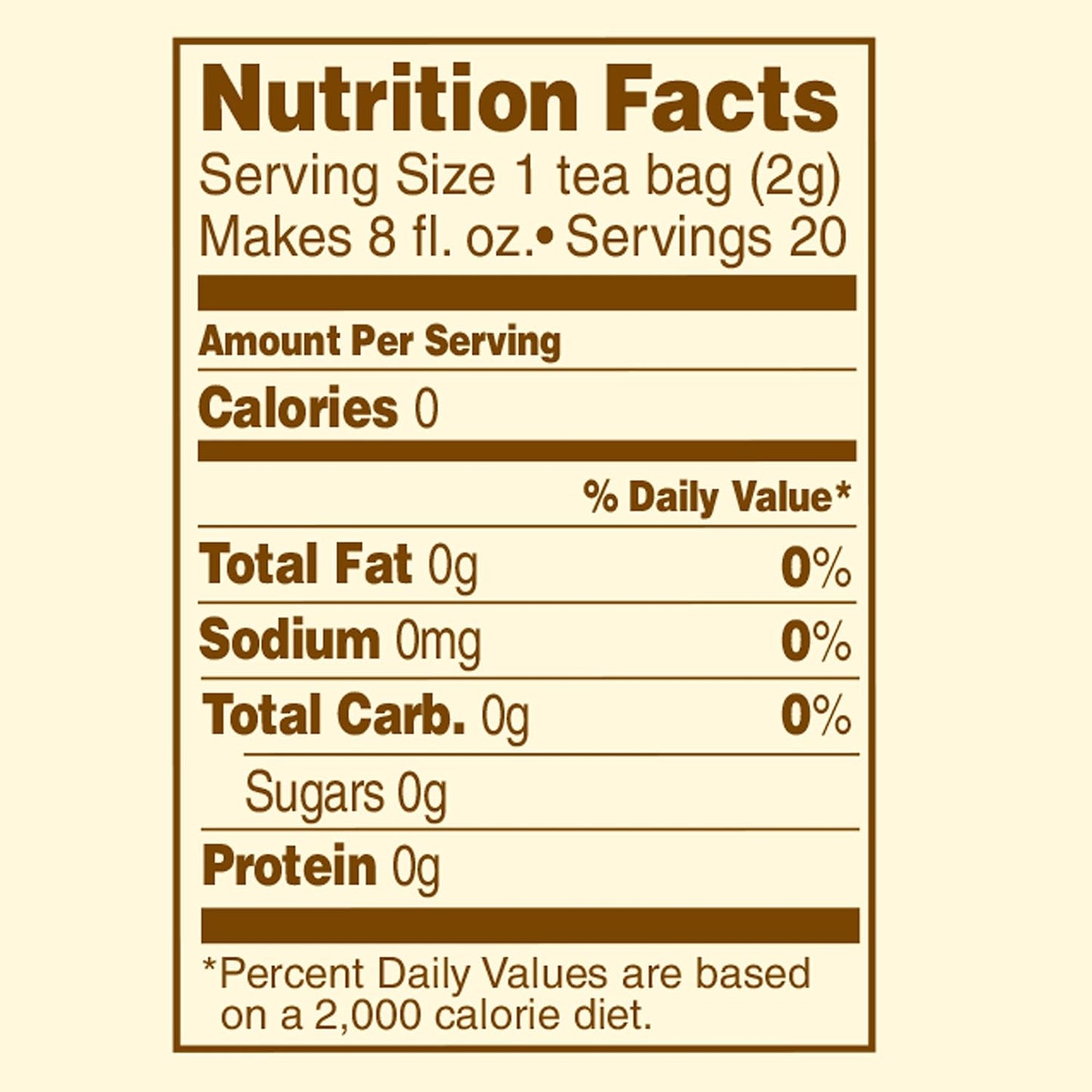 Celestial Seasonings Raspberry Zinger Herbal Tea, Caffeine Free, 20 Tea Bags Box