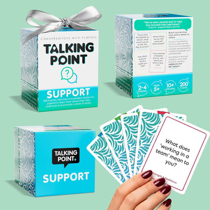 200 Therapy Conversation Cards for Kids, Teens & Adults, Supports Ages 5+