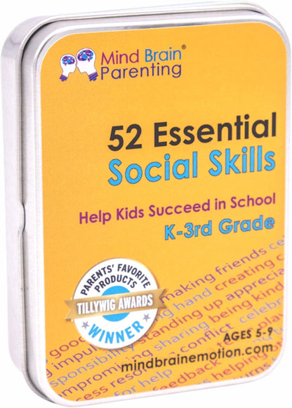 Mind Brain Emotion 52 Essential Life Skills: No-Excuses Game to Teach Kids, Teens & Adults How to Care for Self & Chores, Practical Solution for Responsible Boys, Confident Girls, Happy Family
