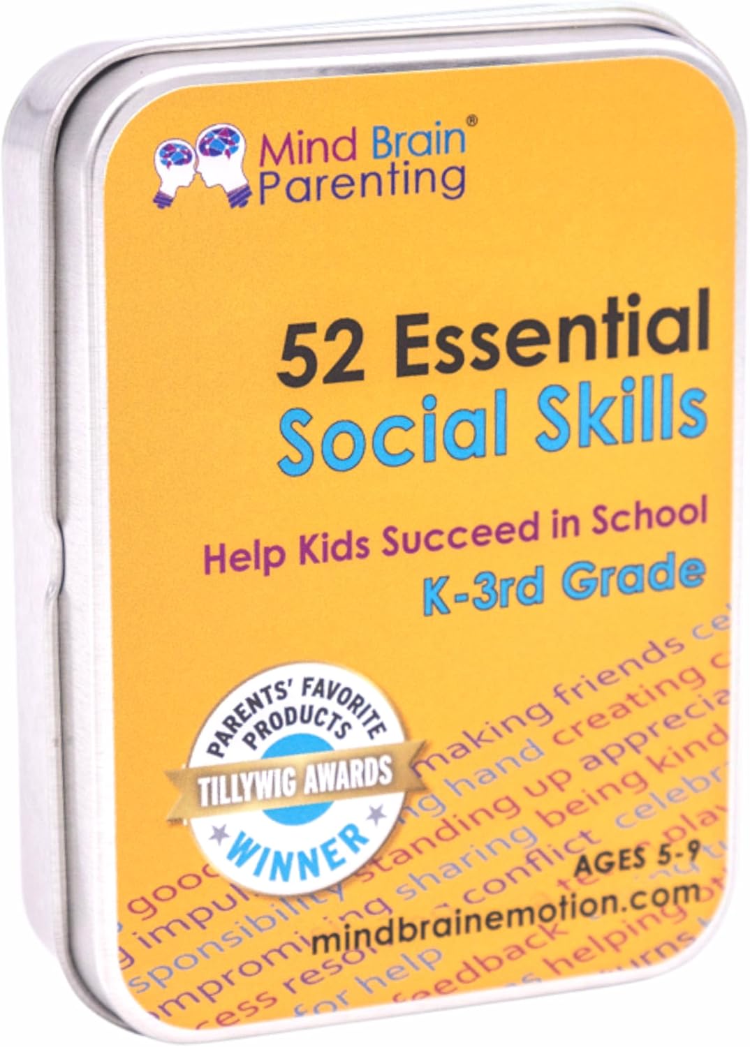 Mind Brain Emotion 52 Essential Life Skills: No-Excuses Game to Teach Kids, Teens & Adults How to Care for Self & Chores, Practical Solution for Responsible Boys, Confident Girls, Happy Family