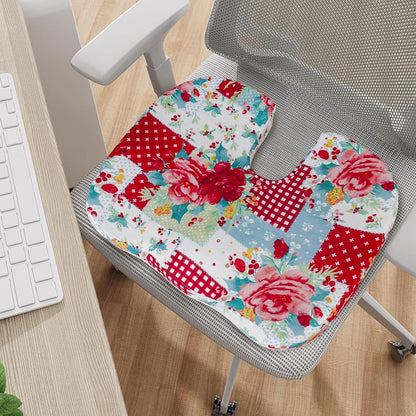 Tailbone Pain Relief Cushion, Memory Foam Seat Cushion for Coccyx Sciatica Pain Pressure Relief Office Desk Chair