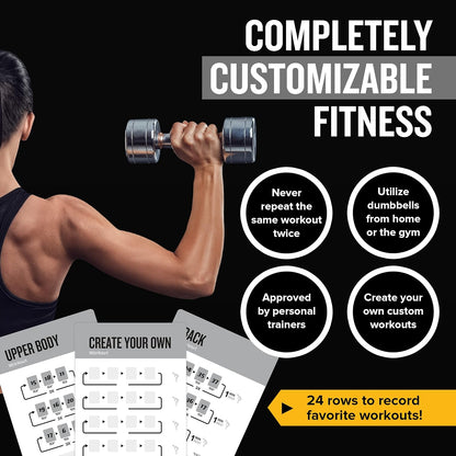 NewMe Fitness Pilates Workout Cards, Fitness Deck for Women and Men
