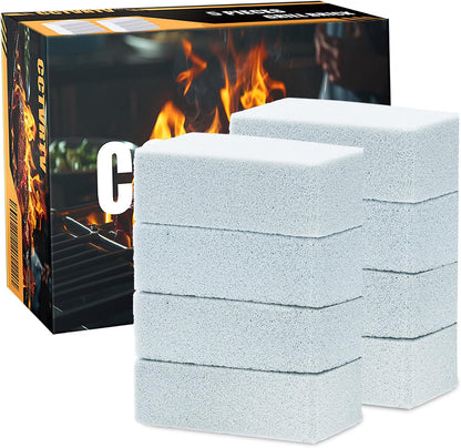 Heavy Duty Griddle Cleaning Brick with Handle | Grill Cleaner for Cleaning Flat top, Pumice Griddle Cleaning Stone Removing Stains for BBQ, Swimming Pool, Sink(5 Pack)