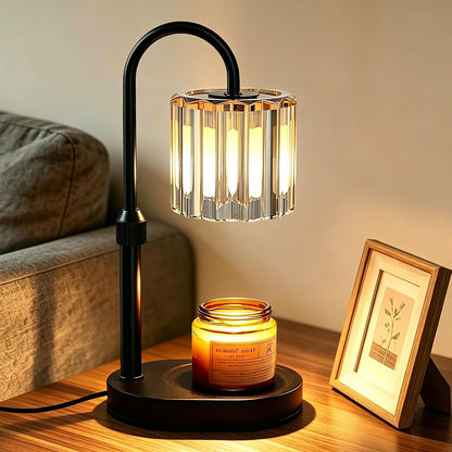 Lukasa Candle Warmer Lamp, with Timer Dimmer Adjustable Height, Home Decor, Room Decor, Wax Melt Warmer for Candles, Gifts for Mom, Gifts for Mother's Day, Birthday Gifts for Women