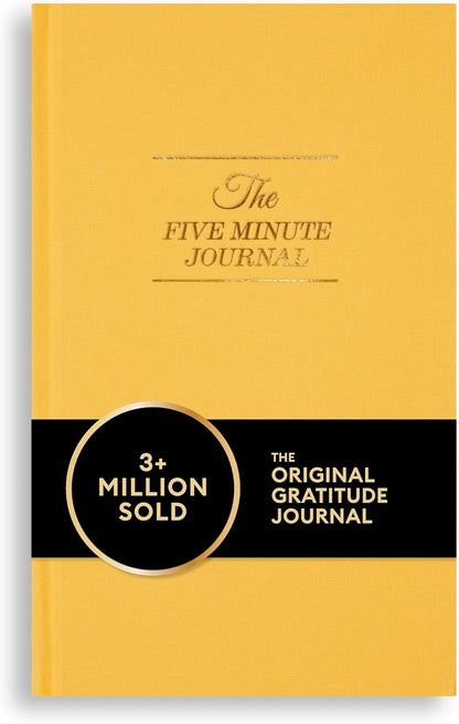 Intelligent Change The Five Minute Journal - Original Daily Gratitude Journal for Women & Men - Mindfulness, Happiness & Daily Reflection - Undated Planner - Affirmation Journal - Gifts for Women