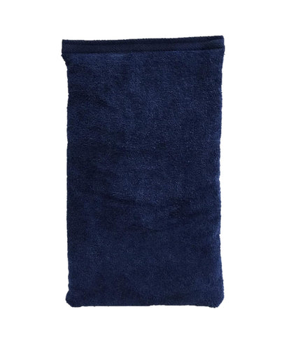 Microwavable Heating Pad, Rice Filled, Plush Cotton Cover, Natural, No Scents Added, Handcrafted in the USA, Back, Neck Pain, Arthritis, Cramps (Navy Blue)