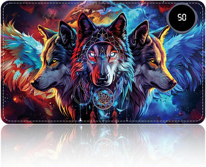 Heated Desk Pad Heated Large Mouse Pad, Electric Quickly Warm Desk Mat with 3 Levels Heating 3 Hours Auto Shut-Off, 31.5" x 13" Warm Gaming Mousepad Hand Foot Warmer, Baby Elephant
