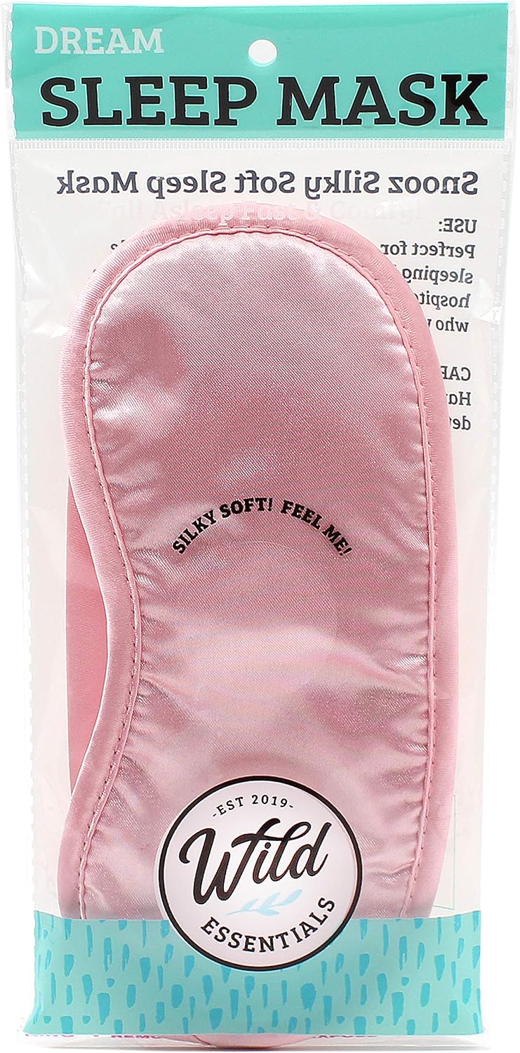 Dream Essentials Snooz Silky Soft Sleep Mask - Black