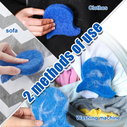 Pet Hair Remover for Laundry-4PCS,Dog Hair Remover for Laundry,Pet Hair Remover Balls for Washing Machine Reusable Hair Catcher for Dogs and Cats