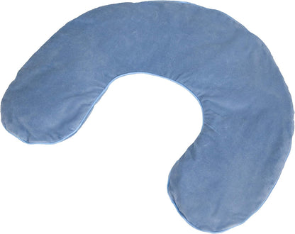 DreamTime Spa Comforts Microwaveable Hot or Cold Neck Shoulder Wrap with Aromatherapy, Lavender and Peppermint Herbal Stress Relief, Green/Brown, Blue Affirmations Print | Microwaveable Heating Pad for Shoulders and Neck, Freeze to Soothe Pain, Soft