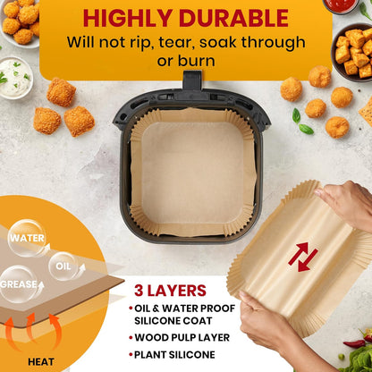 Air Fryer Paper Liners, Air Fryer Disposable Liners