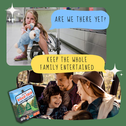 Ridley's Games: Let's Go Road Trip - Road Trip Game for Car, Plane, and Train Rides - Includes 99 Different Activities Like Games, Jokes, and Trivia