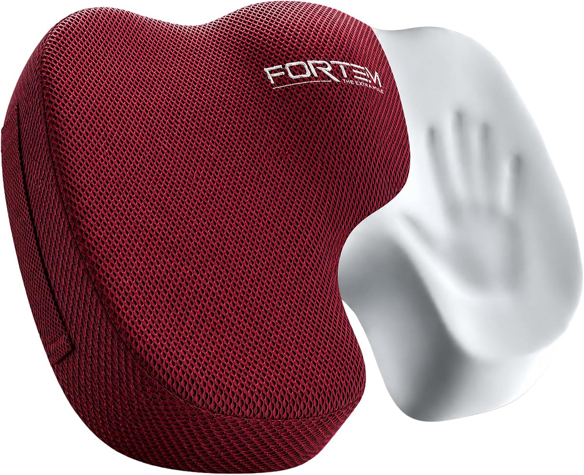 FORTEM Seat Cushion, Office Chair Cushion for Tailbone Sciatica Pain Relief