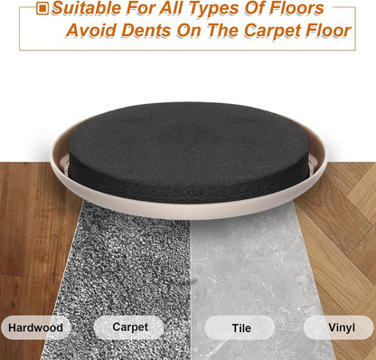 Furniture Sliders for Carpet 16 PCS - 3 1/2" | Heavy Duty Furniture Movers Sliders, Reusable Moving Pads, Easily and Safely Move Any Item, Floor Protection