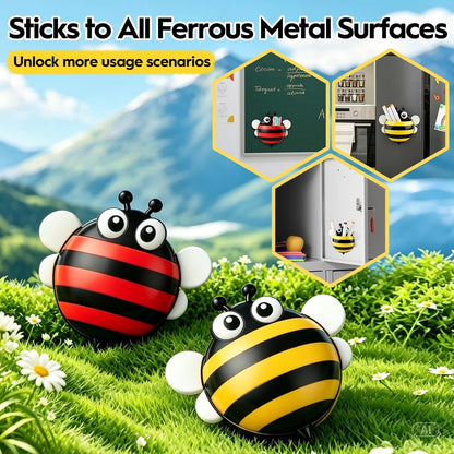 KITANIS Cute Ladybug Magnetic Pen Holder,2 Pack Magnetic Dry Erase Marker Holder,Magnet Storage Marker Pen Pencil Organizer for Refrigerator,Whiteboard,Locker Accessories