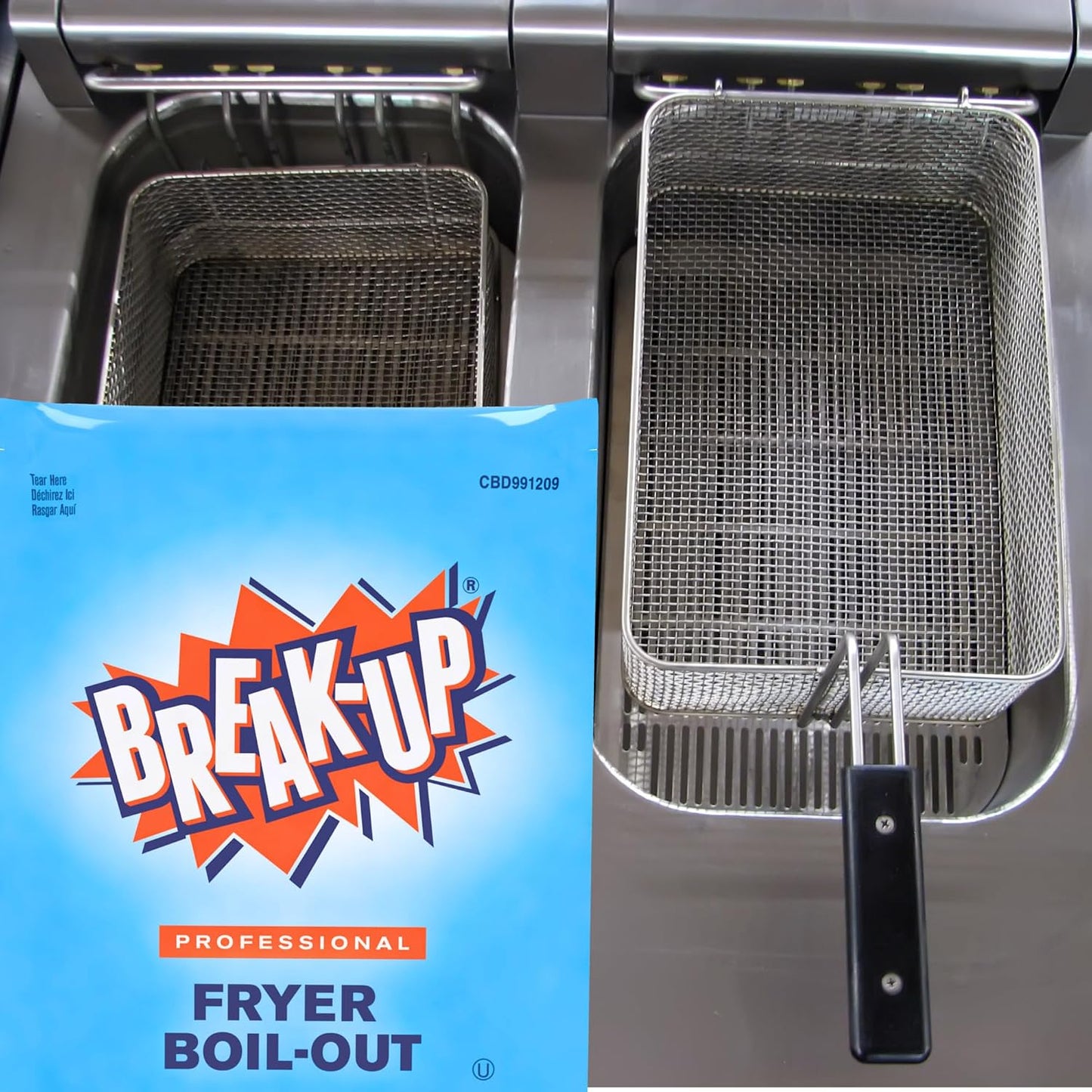 Diversey Break-Up Professional Fryer Boil Out Cleaner, 2 oz, 36 Pack