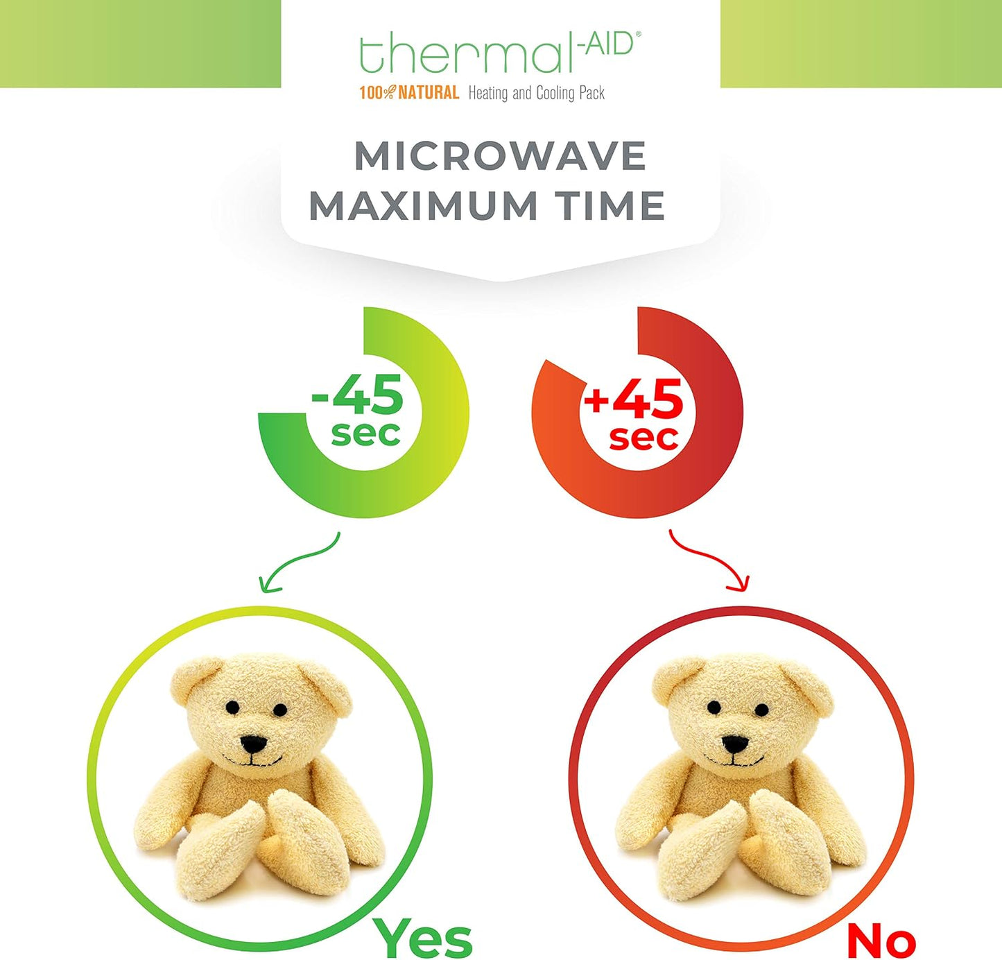 Thermal-Aid® (Olli The Koala) – Washable Heating Pad & Ice Pack – Plush Hot/Cold Pack with Natural Corn Filling – Reusable Comfort
