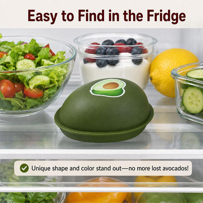 Avocado Keeper Saver Avocado Storage Containers With Lid | Onion Avocado Tomato Saver Fruit vegetable Holder Storage (Avocado Holder)