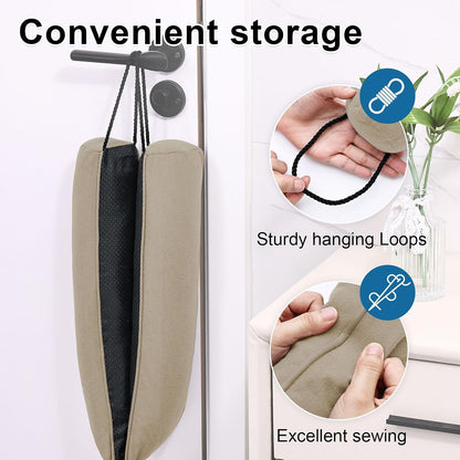 36 Inch Door Draft Stopper, Blocks Hot Cold Air with Washable Cover | Blocks Hot & Cold Air, Removable Washable Cover, Fits Door Gaps Up to 3 Inch, Noise & Wind Seal, Draft Blocker (1 Pack)