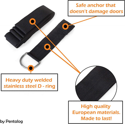 Stretch Band - to Improve Leg Stretching - Perfect Home Equipment for Ballet, Dance and Gymnastic Exercise - Excellent Gift for Your Friends and Loved Ones - Made in Europe