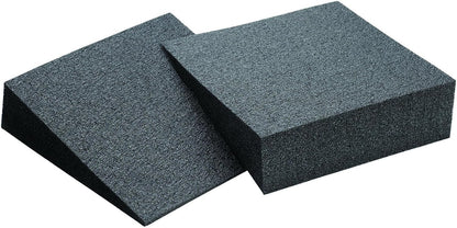 OPTP Slant (Pair) – Foam Wedge Set, Lightweight, 18 Degree Incline, Black
