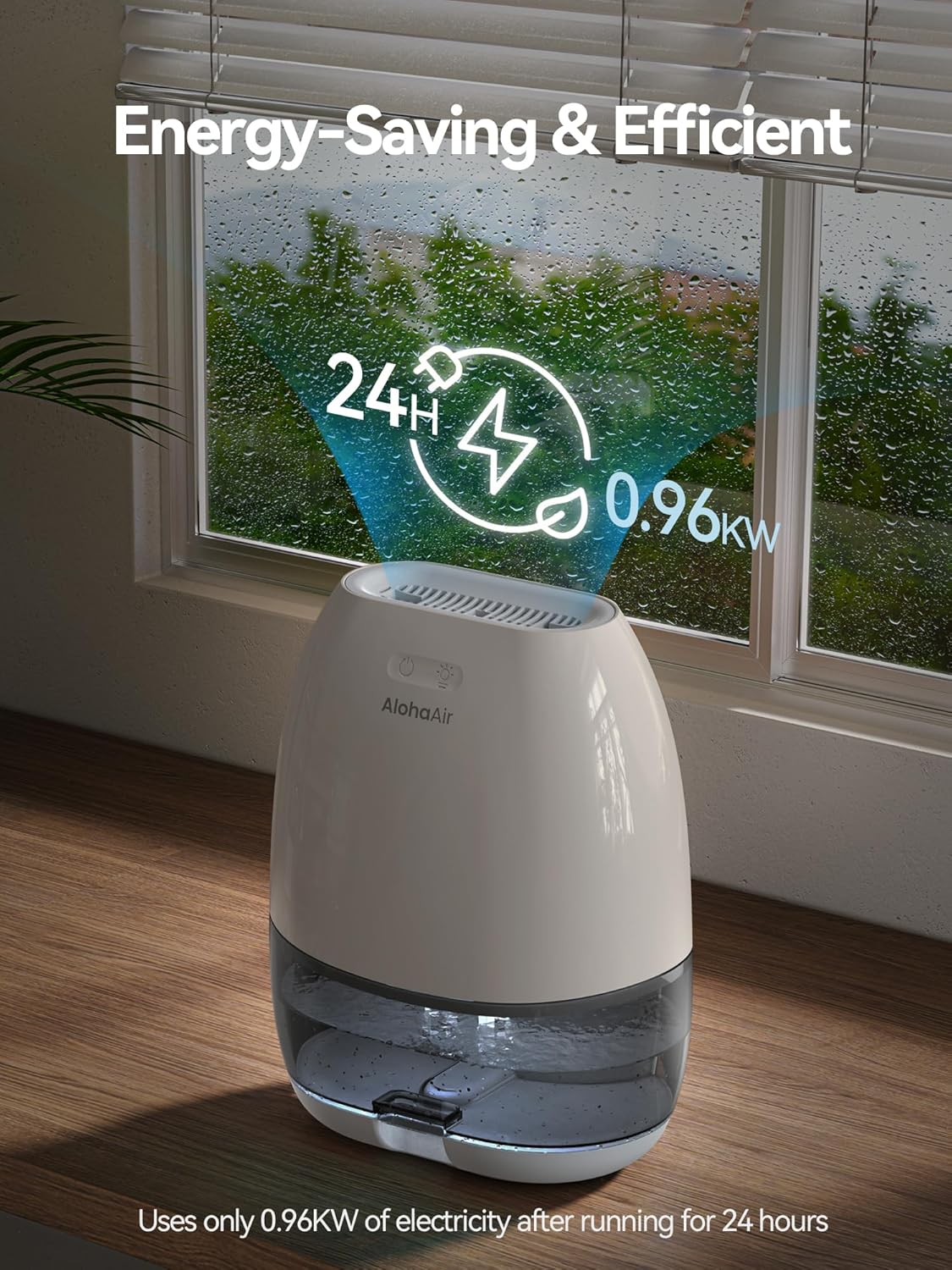 Dehumidifiers for Home, 34 oz Small Dehumidifier for Room, Quiet Dehumidifiers for Bathroom, Bedroom, RV, Closet with Auto Shut Off, 7 Colors Night Light