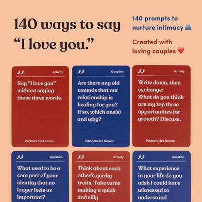 Friends are Human Conversation Cards for Friendship and Bonding, 140 Cards