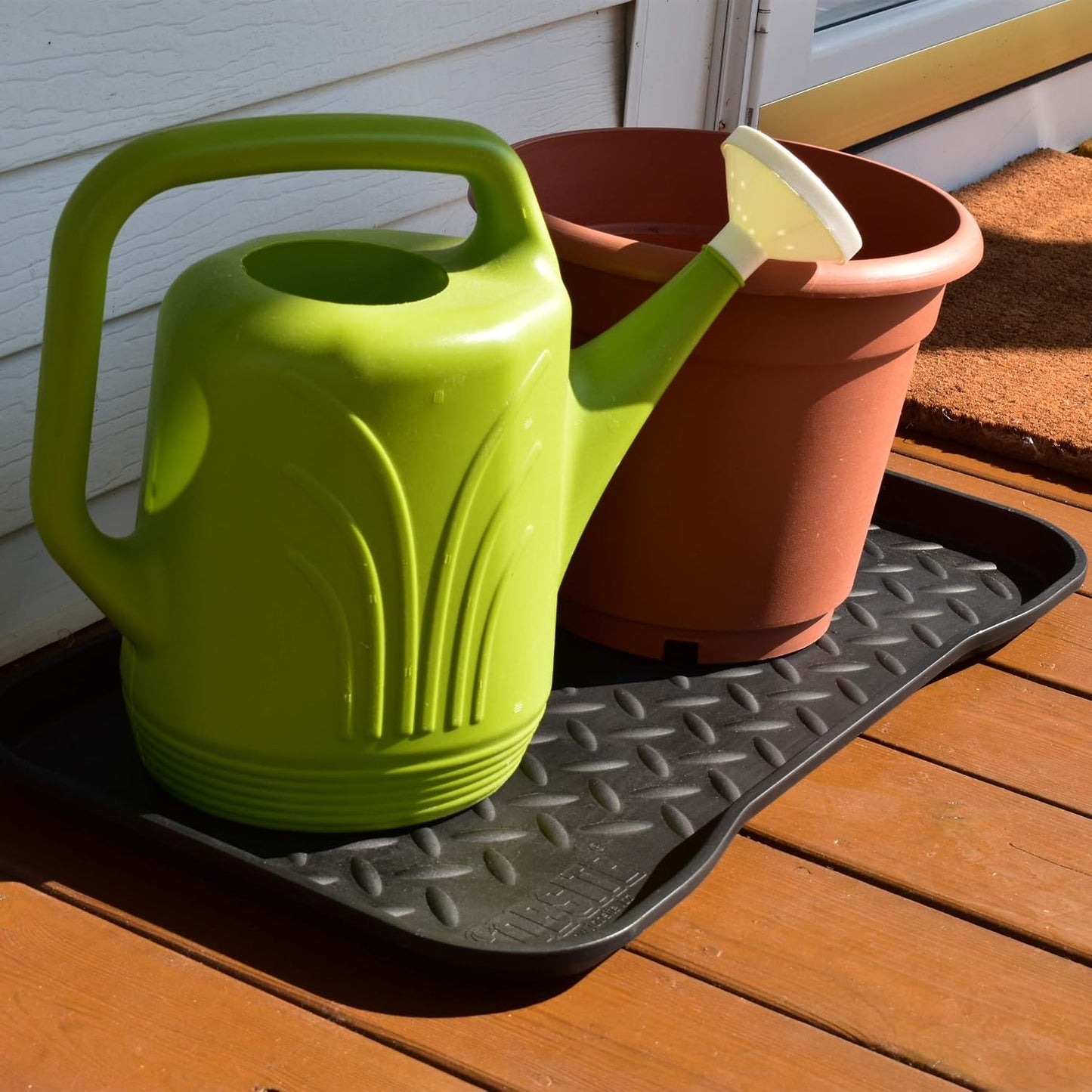 JobSite Heavy Duty Boot Tray, Multi-Purpose for Shoes, Pets, Garden - 15 x 28 Inch - 2 Trays