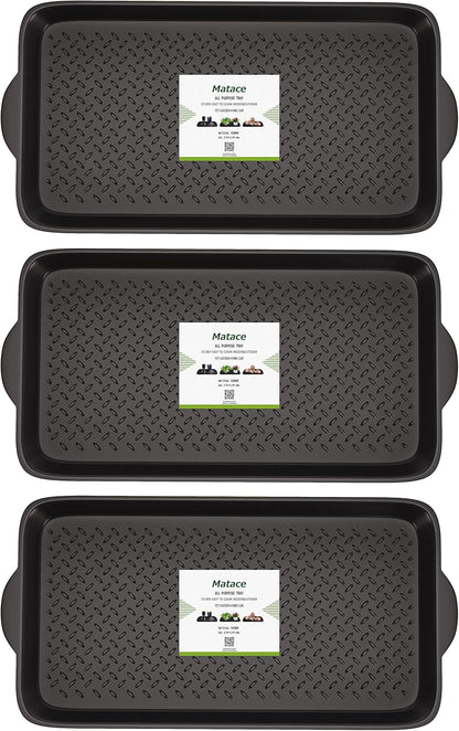 1 Pack Rubber Small Boot Tray for Entryway,Boot Mat,Shoe Tray,Shoe Mat for Indoor and Outdoor Use, 27.95"x 15.74" (Pack of 1)