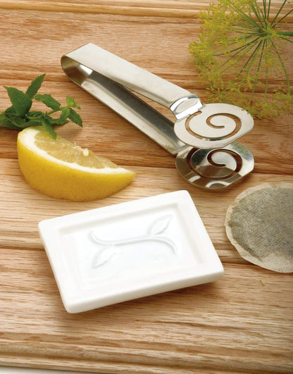 Norpro, Silver Stainless Steel Tea Bag Squeezer