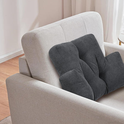Back Pillow for Recliner Lumbar Support Pillow Soft and Fluffy Back Support Cushion Thick Lumbar Cushion for Chairs, Recliners,Sofa, Couch and Bed for Pain Relief