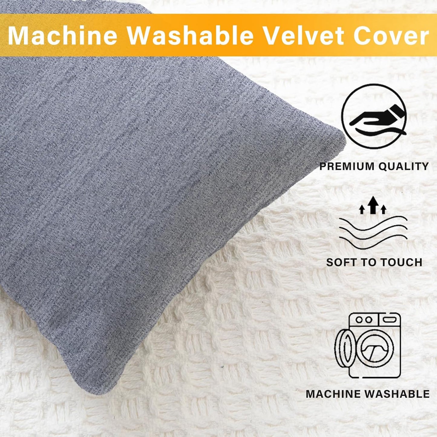 1 MIDDLE ONE 2 Pack Small Pillow, Memory Foam Mini Pillow 11 X 7 Inches for Travel, Sleeping, Nap and Neck, Knee, Lumbar Support, Tiny Cushion for Pet, Dogs (Grey)