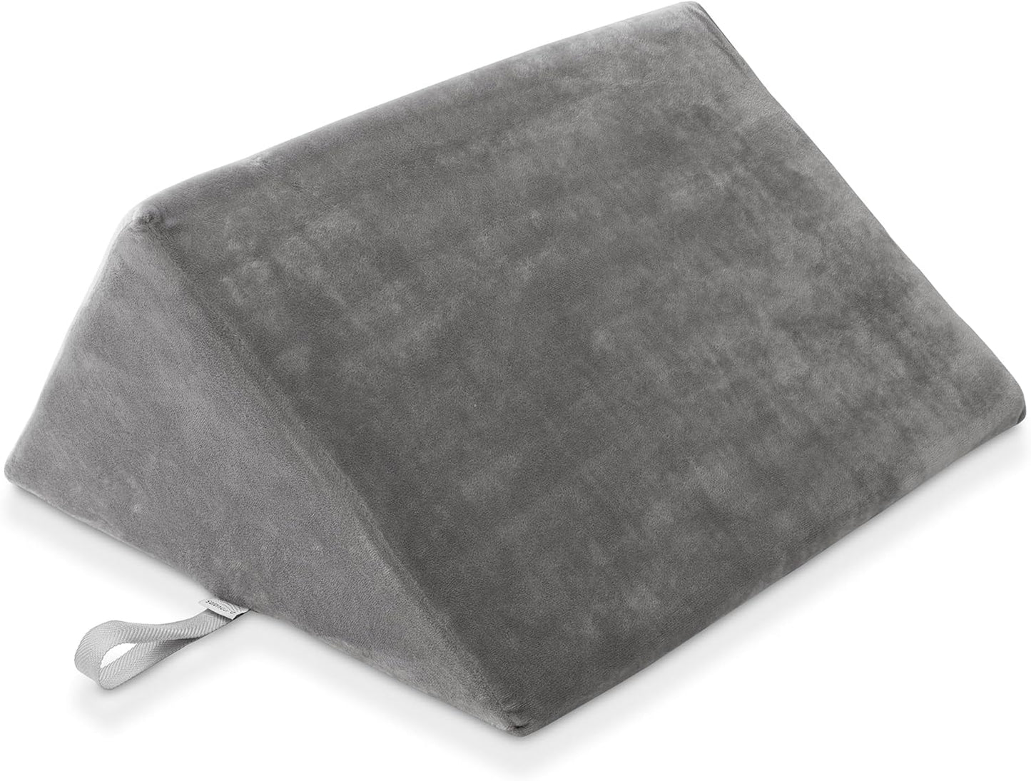 Saloniture Triangle Wedge Massage Table Bolster Under-Knee Pillow, Extra Large - 19 x 12 x 20 x 15.5 Inch - Black