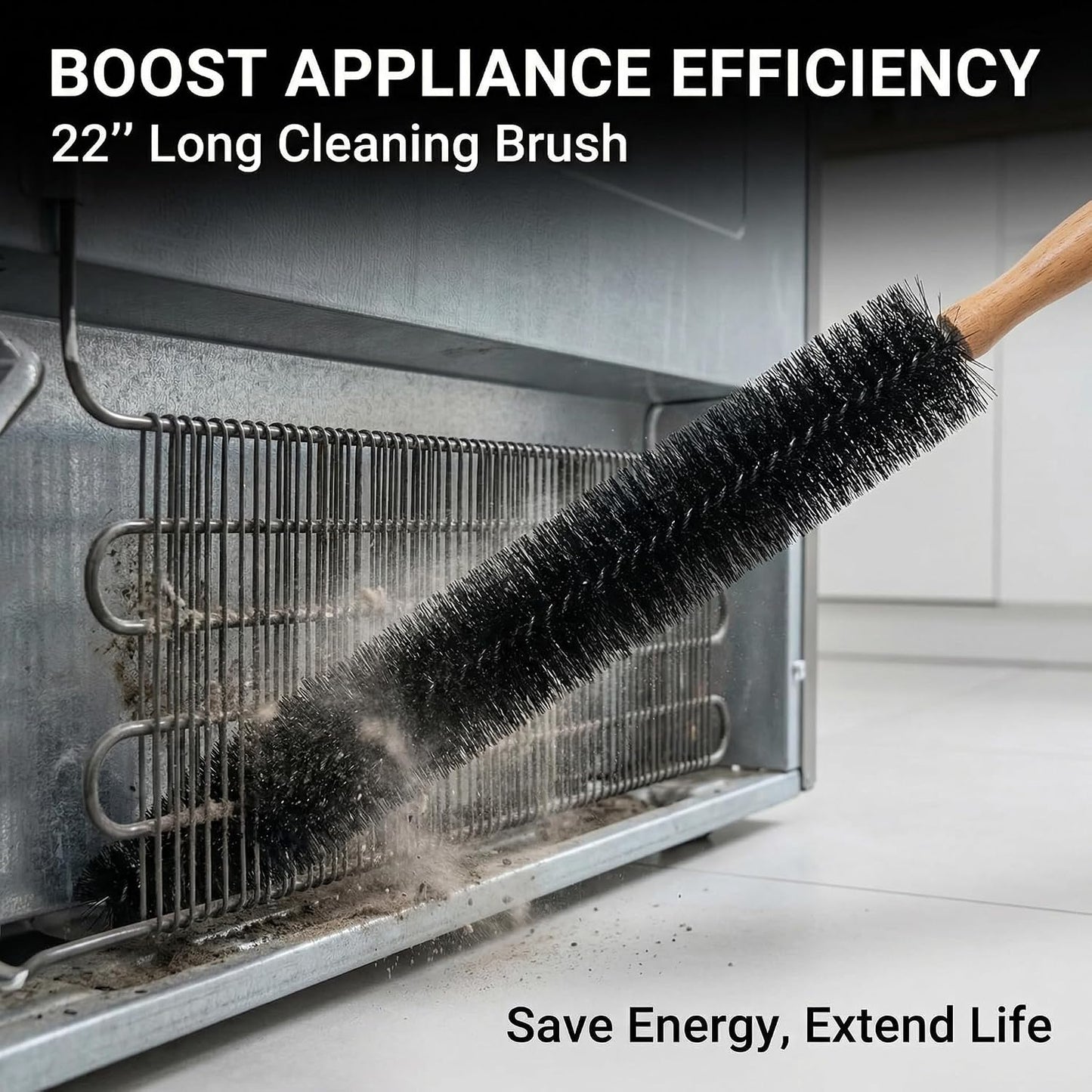 Universal Dryer Vent Cleaner Kit Compatible with All Vacuum Cleaner Include Vacuum Hose Attachment Accessories Brush Lint Brush,Dryer Vent Vacuum Hose (Dark Blue)