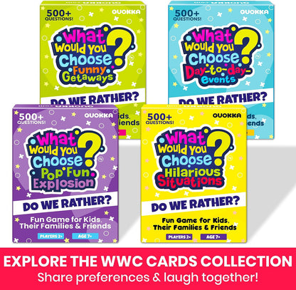 Travel Card Game for Teens, Kids, Adults - Party Games for Family Nights