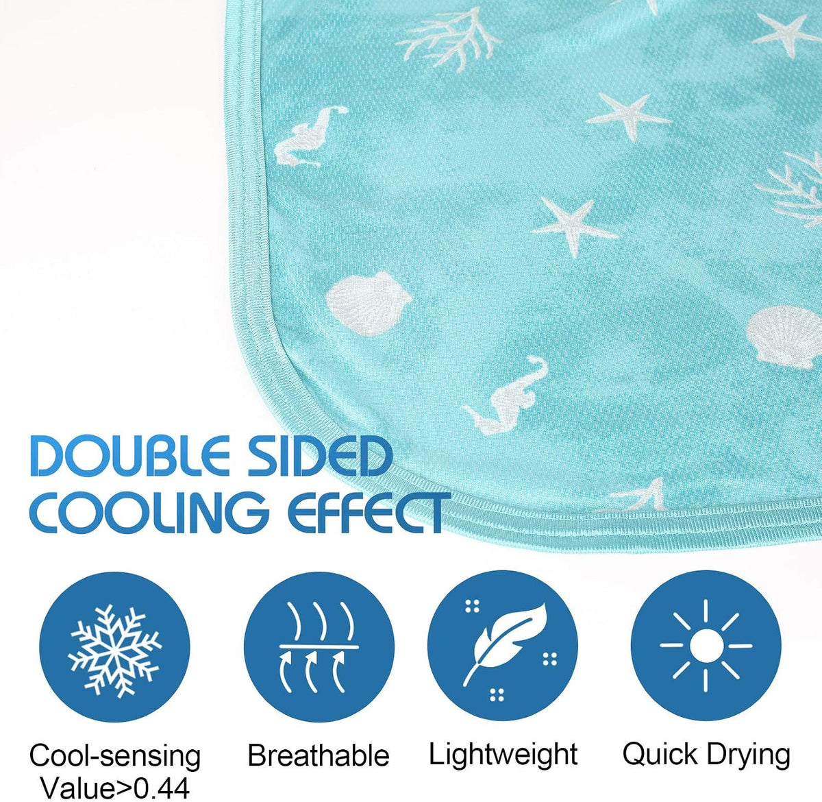 Ailemei Direct Cooling Thin Mattress Pad King Size, Gray, 76"x80"