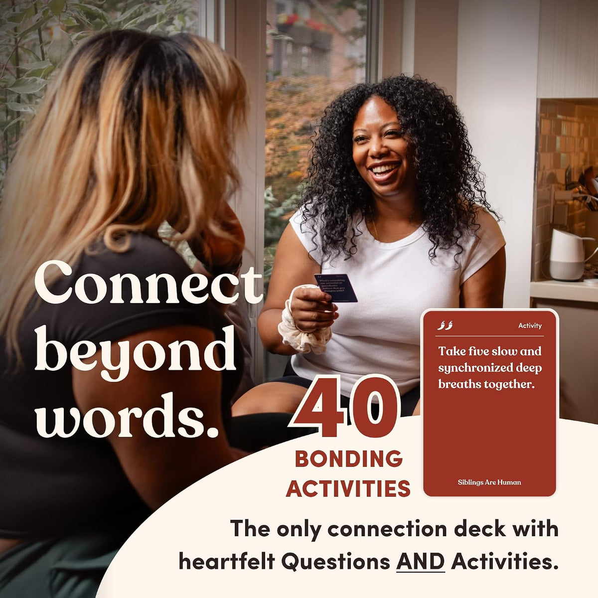 Friends are Human Conversation Cards for Friendship and Bonding, 140 Cards