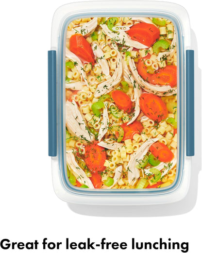 OXO Good Grips Prep and Go Container With Colander - Ocean Blue