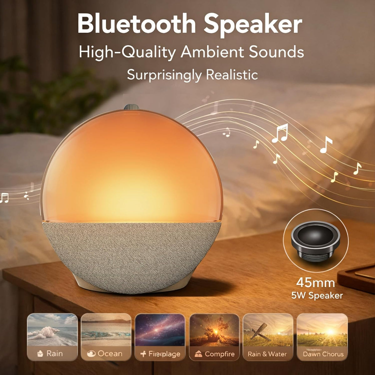 Sunrise Alarm Clock White Noise Machine